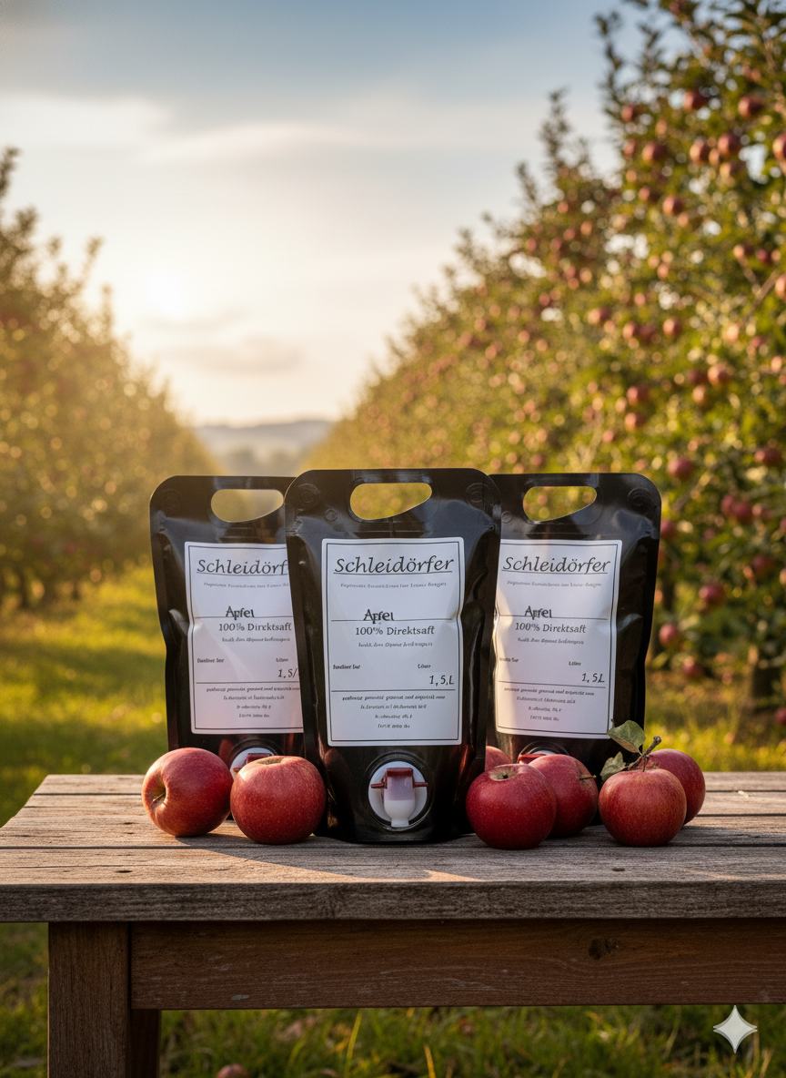 Schleidörfer Apfel Saft Trio
