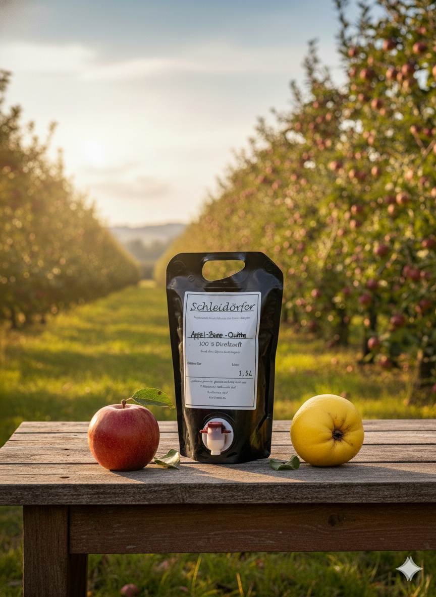 Schleidörfer Apfel-Quitte Saft